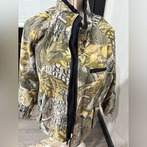 Lucky Bums camouflage fleece jacket Size XL